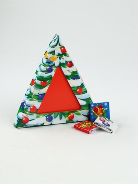 Шоколад в коробке ёлке "Ёлка", 5г 6 шт