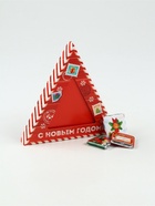 Шоколад в коробке ёлке "Новогодняя почта", 5г 6 шт - фото 61615476