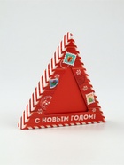 Шоколад в коробке ёлке "Новогодняя почта", 5г 6 шт - фото 61615479