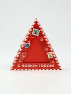 Шоколад в коробке ёлке "Новогодняя почта", 5г 6 шт - фото 61615480