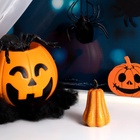 УЦЕНКА Фигура светодиодная «Тыква», 6×9 см, 1 LED, AG13×3 (в компл.), Т/БЕЛЫЙ - Фото 4