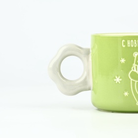 Кружка керамическая, новогодняя «С Новым годом!», 320 мл