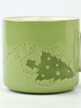 Кружка керамическая, новогодняя «Новогодние радости», 320 мл