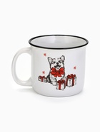 Кружка керамическая, новогодняя «Корги», 450 мл - Фото 2