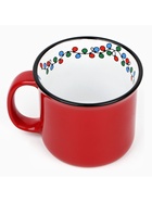 Кружка керамическая, новогодняя «Гирлянда», 450 мл 10897691