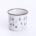 Кружка керамическая, новогодняя «Зимний лес», 450 мл 10897698
