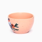 Кружка керамическая, новогодняя «Снегири», 220 мл - фото 62058841