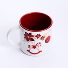Кружка керамическая, новогодняя «Новый год принесет счастье», 380 мл - фото 123128787