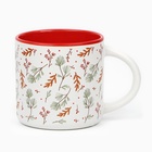 Кружка керамическая, новогодняя «Лесная сказка», 380 мл 10897709