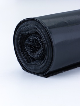 Мешки для мусора 100 л, 50 мкм, ПВД, в рулоне, 10 шт., чёрные