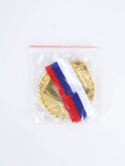 Медаль под нанесение золото 050, d=7 см, с лентой - фото 7628204