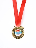 Медаль детская на выпускной «Выпускник детского сада 2026», d=5.5 см, с лентой 10887313