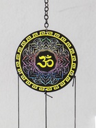 Музыка ветра металл "Ом (мантра)" 4 колокольчика 62х10х5 см - фото 61953662