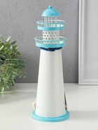 Фигура светящаяся «Маяк с парусником», голубой, 3×LR1130, RGB, LED-ночник, 9.5×9.5×28.5 см - Фото 4