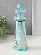 Фигура светящаяся «Маяк с парусником», голубой, 3×LR1130, RGB, LED-ночник, 9.5×9.5×28.5 см - Фото 5