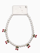 Бусы жемчужные «Вишня», цветные в золоте  (артикул 10904902)  большой выбор товаров оптом и в розницу по низким ценам с доставкой