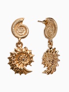 Серьги металл «Ракушки», цвет золото (комплект 2 шт) - фото 61615733