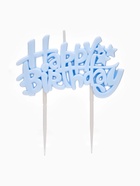 Свеча для торта «Happy Birthday» 8.5×5 см 10887184