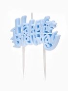 Свеча для торта «Happy Birthday» 8.5×5 см 10887184