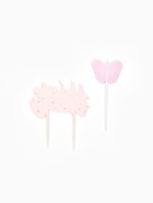 Набор свечей для торта «Happy Birhday» с бабочкой 10887198