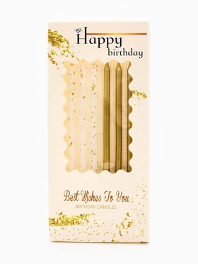 Набор свечей для торта «Грация», 9.5 см (комплект 2 шт)