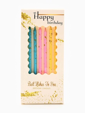 Набор свечей для торта «Яркие» 9.5 см (комплект 2 шт)