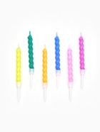 Набор свечей для торта «Спираль», 8 см 10887203