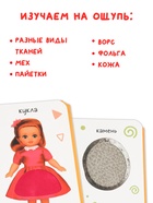 Тактильная книжка «Трогаем и изучаем», 14 стр. 10891386