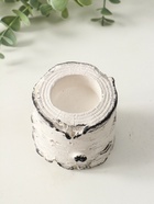 Подсвечник "Березка" размер 7х7 см, гипс, с декором - фото 809347742