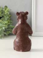 Фигура "Медведь тотемный" высота 11 см, коричневый цвет - фото 61953762