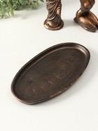 Набор фигур "Богини" на подносе, высота 16 см, цвет винтажная бронза - фото 61953775