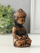 Подставка под благовоний "Будда", размер 11х6 см, цвет винтажная бронза - фото 61953783