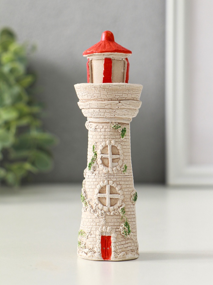 Фигурка гипс «Маяк», 13×3 см, с росписью