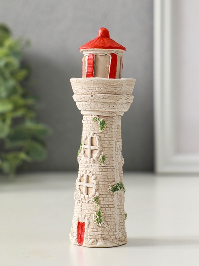 Фигурка гипс «Маяк», 13×3 см, с росписью