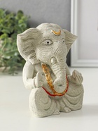 Фигура "Ганеша" размер 12х10 см,гипс, состаренный с росписью - фото 61953793