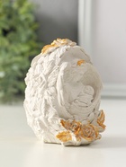 Фигура "Дева" размер 8х6 см, белый с позолотой ,гипс - фото 61953802