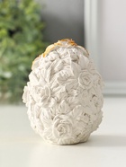 Фигура "Дева" размер 8х6 см, белый с позолотой ,гипс - фото 61953803