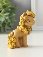 Фигурка полистоун «Лошадь стоящая», 10×8×4 см, бежевый - Фото 2