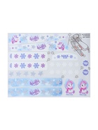 УЦЕНКА Снегокат «Тимка спорт 4-1» Единорог, со спинкой, голубой, розовый, ТС4-1 М/ЕР Nika Kids - Фото 16