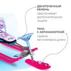 УЦЕНКА Снегокат «Тимка спорт 4-1» Единорог, со спинкой, голубой, розовый, ТС4-1 М/ЕР Nika Kids - Фото 3