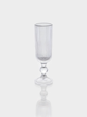 Набор бокалов для шампанского Magistro «Грани», 150 мл, 6 шт., 5.5×18.5 см, прозрачные