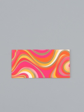 Конверт для денег «Орнамент», розовый, 16,5 х 8 см (5 шт)