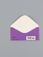 Конверт для денег «С днём рождения», цветы на сиреневом, 16,5 х 8 см  (артикул 10939323)  большой выбор товаров оптом и в розницу по низким ценам с доставкой