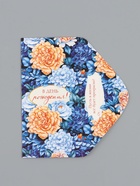 Конверт для денег «С днём рождения», синие цветы, 16,5 х 8 см 10939332