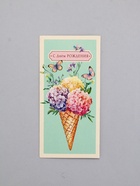 Конверт для денег «С днём рождения», рожок, 16,5 х 8 см (комплект 10 шт) - фото 63631870