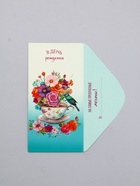 Конверт для денег «В день рождения», чашка и птица, 16,5 х 8 см  (артикул 10939379)  большой выбор товаров оптом и в розницу по низким ценам с доставкой