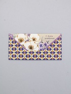 Конверт для денег «С днём рождения», белые цветы и орнамент, 16,5 х 8 см (комплект 10 шт) - фото 63632018