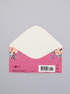 Конверт для денег «С днём рождения», цветы и бабочка, 16,5 х 8 см  (артикул 10939427)  большой выбор товаров оптом и в розницу по низким ценам с доставкой