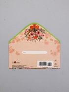 Конверт для денег «Букет», 16,5 х 8 см  (артикул 10939444)  большой выбор товаров оптом и в розницу по низким ценам с доставкой