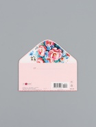 Конверт для денег «Цветы», голубой и розовый, 16,5 х 8 см 10939449